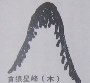 撼龙经九星结穴图解 撼龙经九星结穴图解