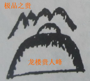 撼龙经九星结穴图解 撼龙经九星结穴图解