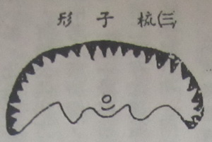 撼龙经九星结穴图解