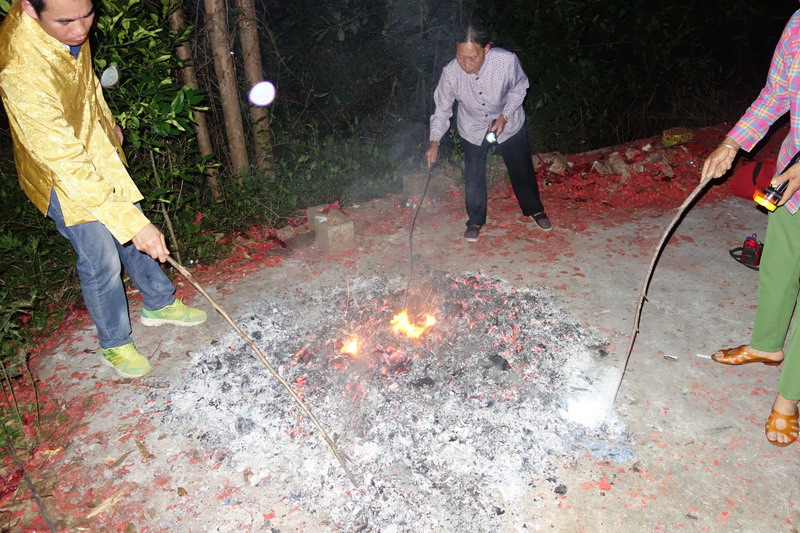 南宁学员李耿鹏做法事的照片